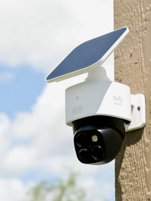 VarAlarme installation Camera Solaire